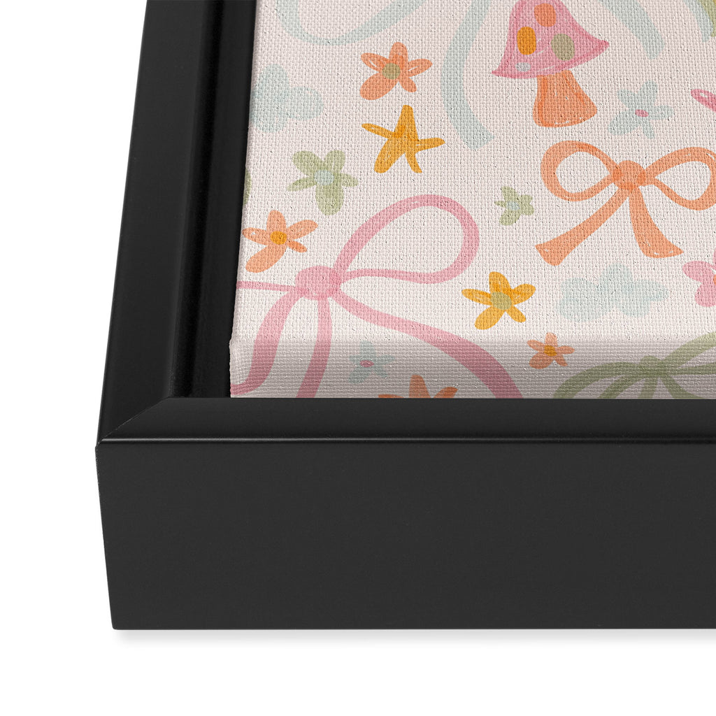Marker Doodles Framed Canvas Print Gallery Image 3
