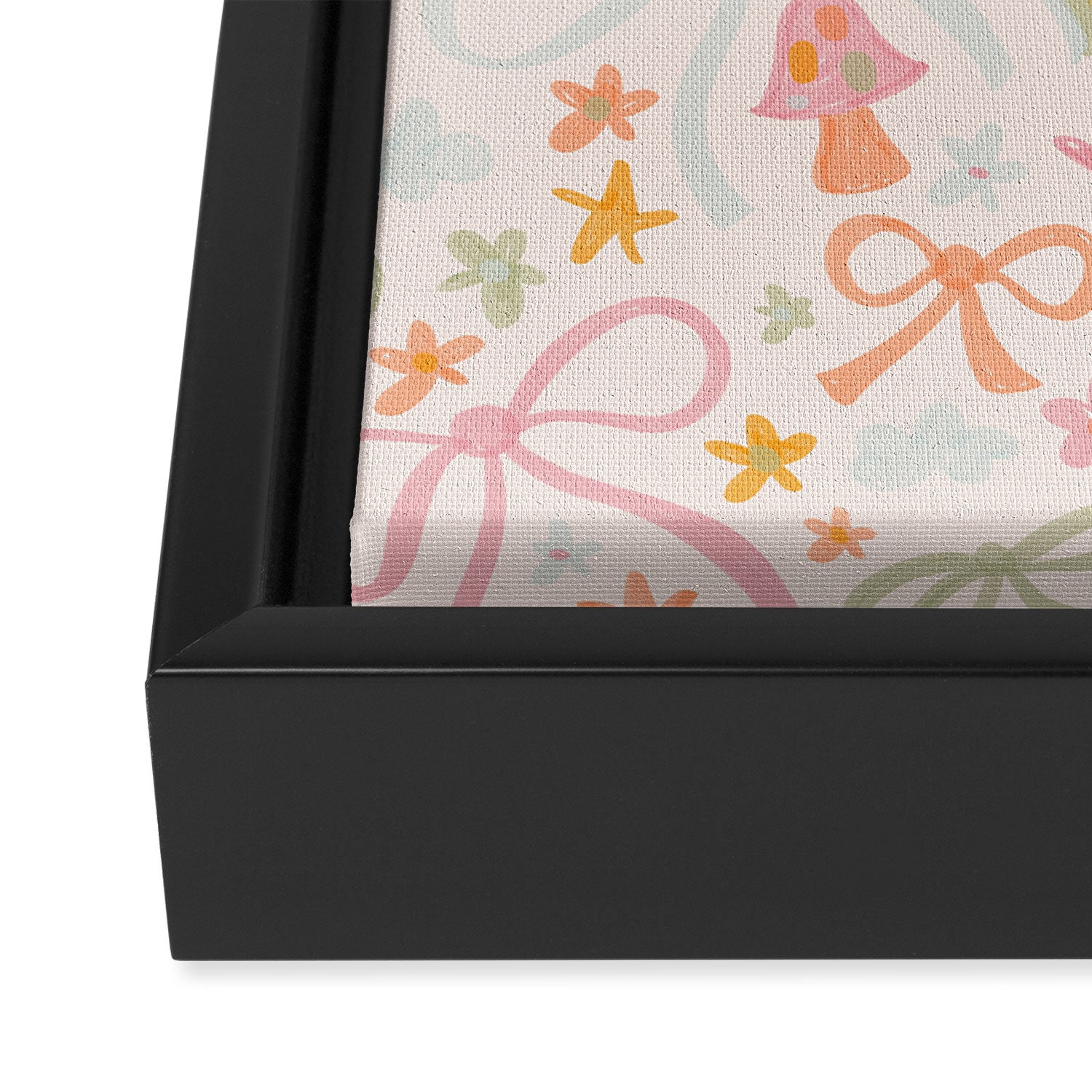 Marker Doodles Framed Canvas Print Gallery Image 3