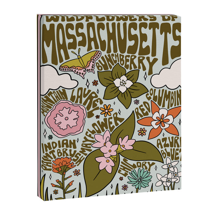 Massachusetts Wildflowers Canvas Print Gallery Image 1