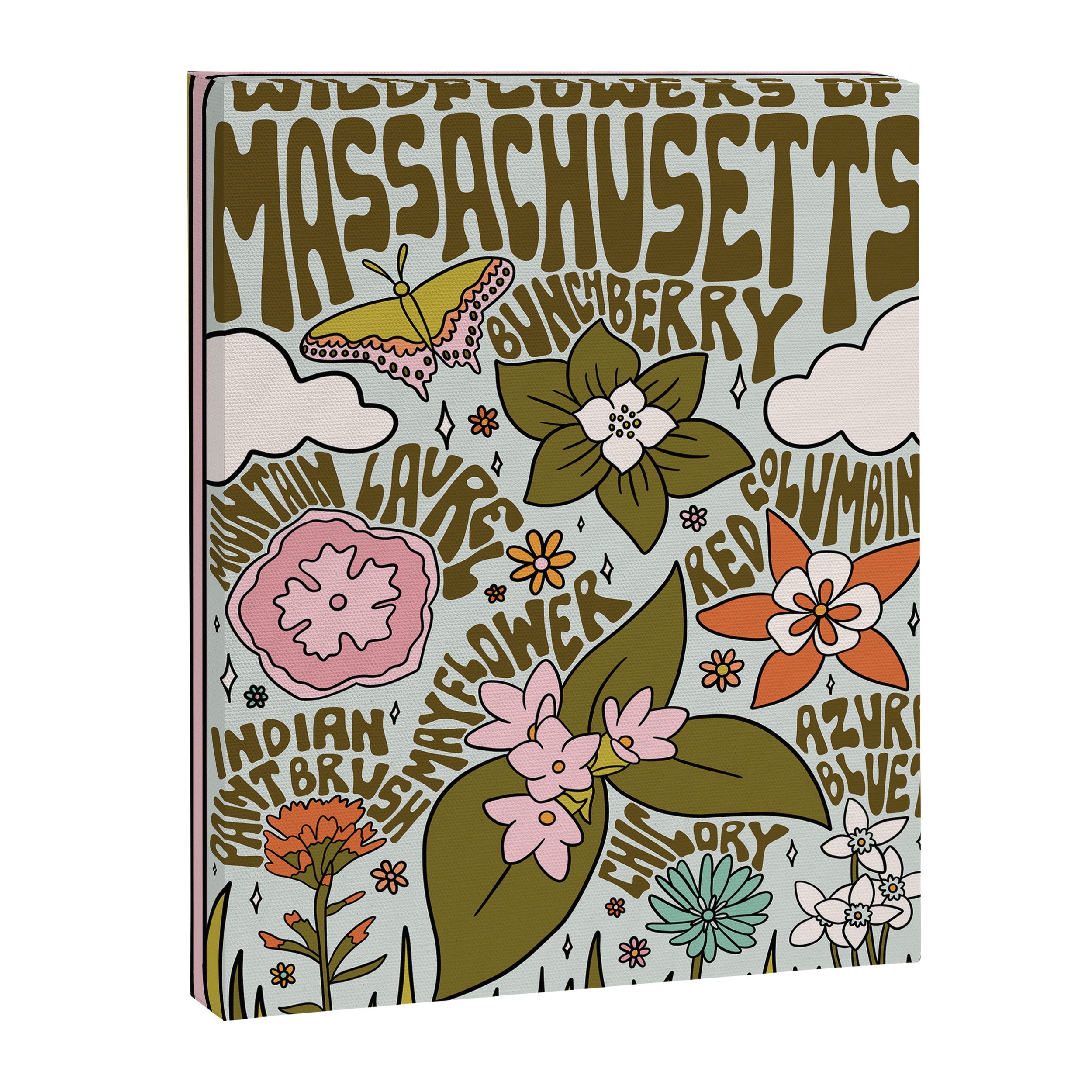 Massachusetts Wildflowers Canvas Print Gallery Image 8