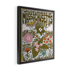 Massachusetts Wildflowers Framed Canvas Print Gallery Image 2