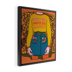 Meet Me Under the Leaves Framed Canvas Print Gallery Image 2