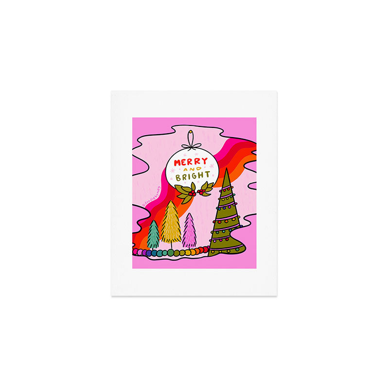 Merry and Bright Art Print Gallery Image 1