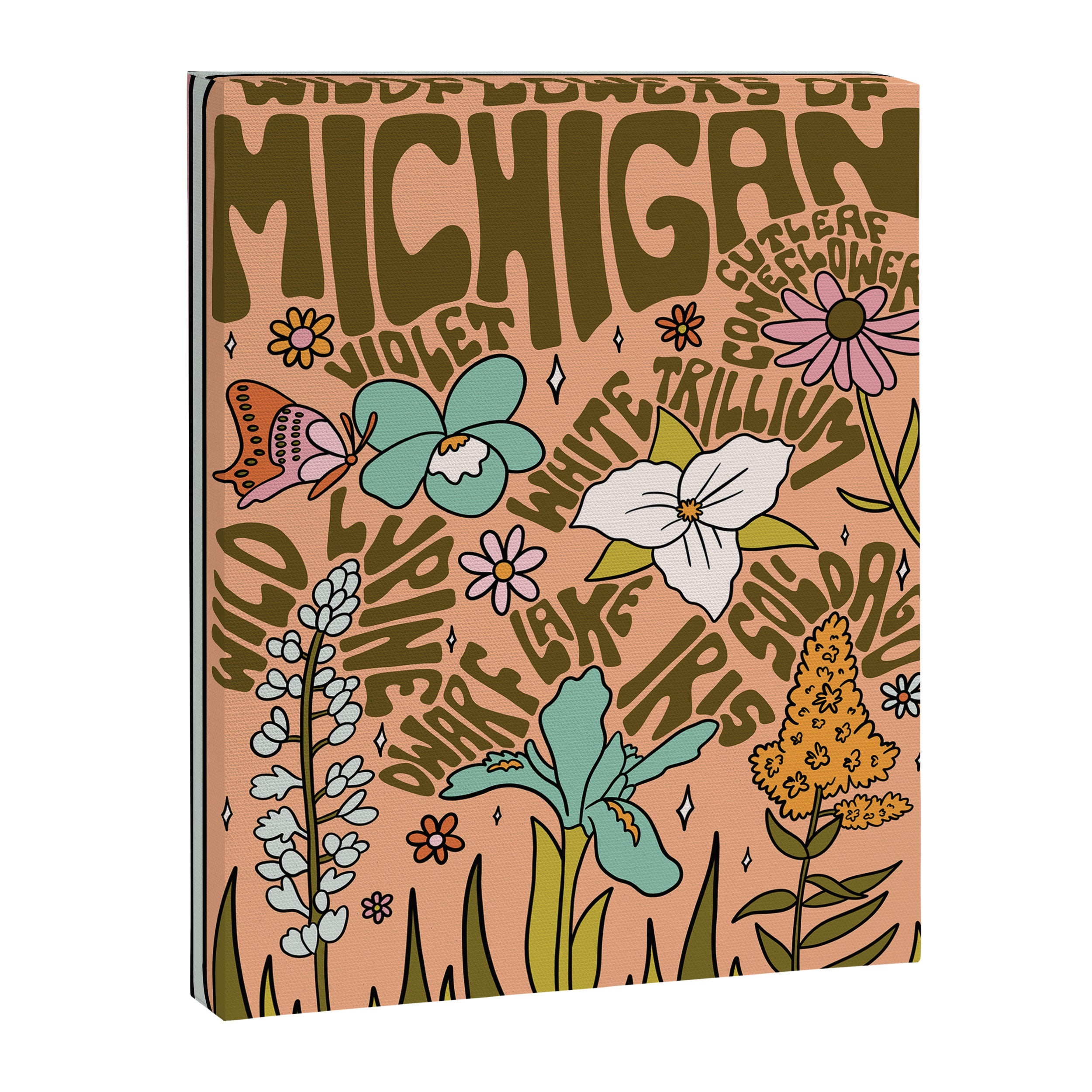 Michigan Wildflowers Canvas Print Gallery Image 8