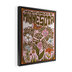 Minnesota Wildflowers Framed Canvas Print Gallery Image 2