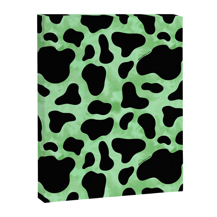 Mint Cow Print Canvas Print Gallery Image 1