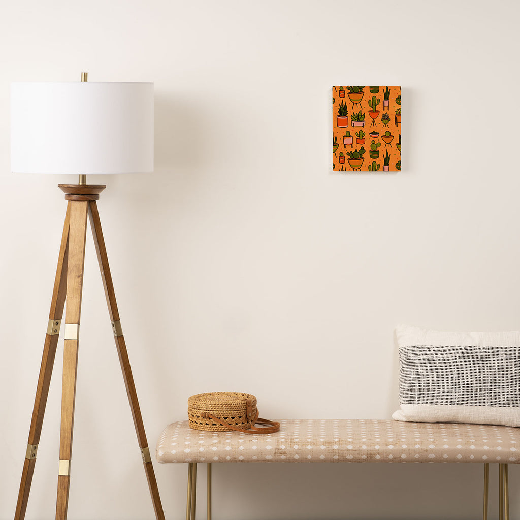 Modern Cactus Canvas Print Gallery Image 2