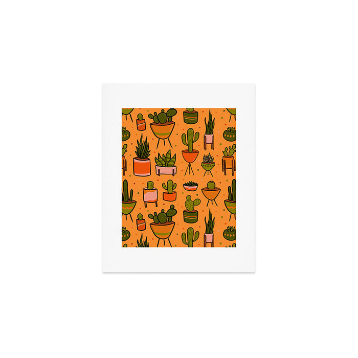 Modern Cactus Art Print Gallery Image 1