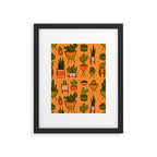 Modern Cactus Framed Art Print Gallery Image 6