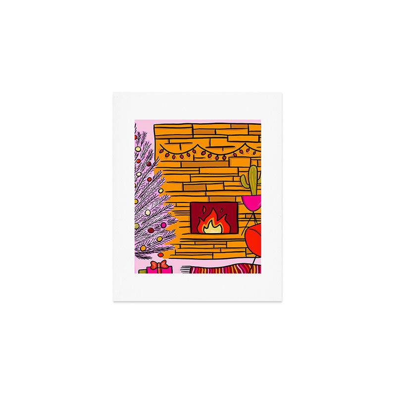 Modern Christmas Art Print Gallery Image 1