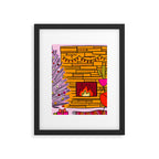 Modern Christmas Framed Art Print Gallery Image 6