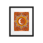 Moon Sun And Stars Framed Art Print Gallery Image 6