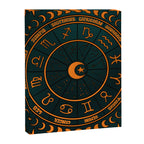Moon Zodiac Wheel Canvas Print Gallery Image 8