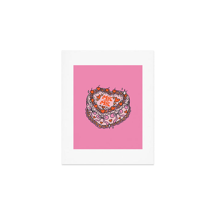 Mr. and Mr. Cake Art Print Gallery Image 1