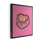 Mr. and Mr. Cake Framed Canvas Print Gallery Image 2
