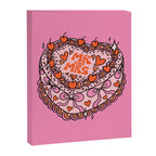 Mr. and Mrs. Cake Canvas Print Gallery Image 8