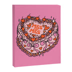 Mrs. and Mrs. Cake Canvas Print Gallery Image 8