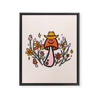 Mushroom Cowboy Framed Canvas Print Gallery Image 8