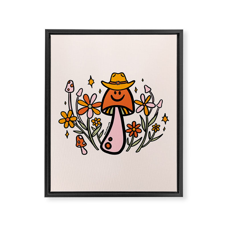Mushroom Cowboy Framed Canvas Print Gallery Image 8
