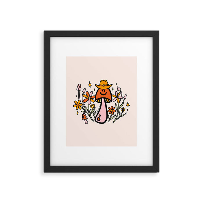 Mushroom Cowboy Framed Art Print Gallery Image 1