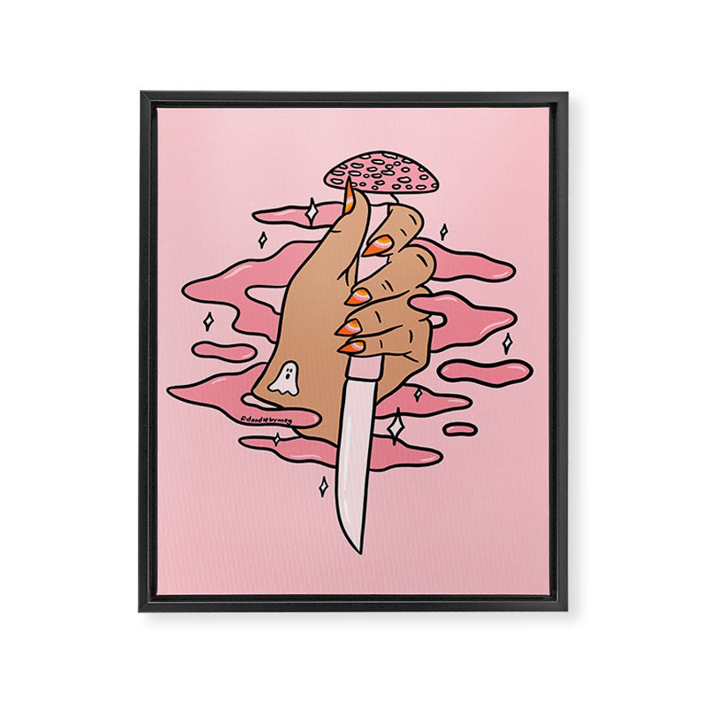 Mushroom Dagger Framed Canvas Print Gallery Image 8