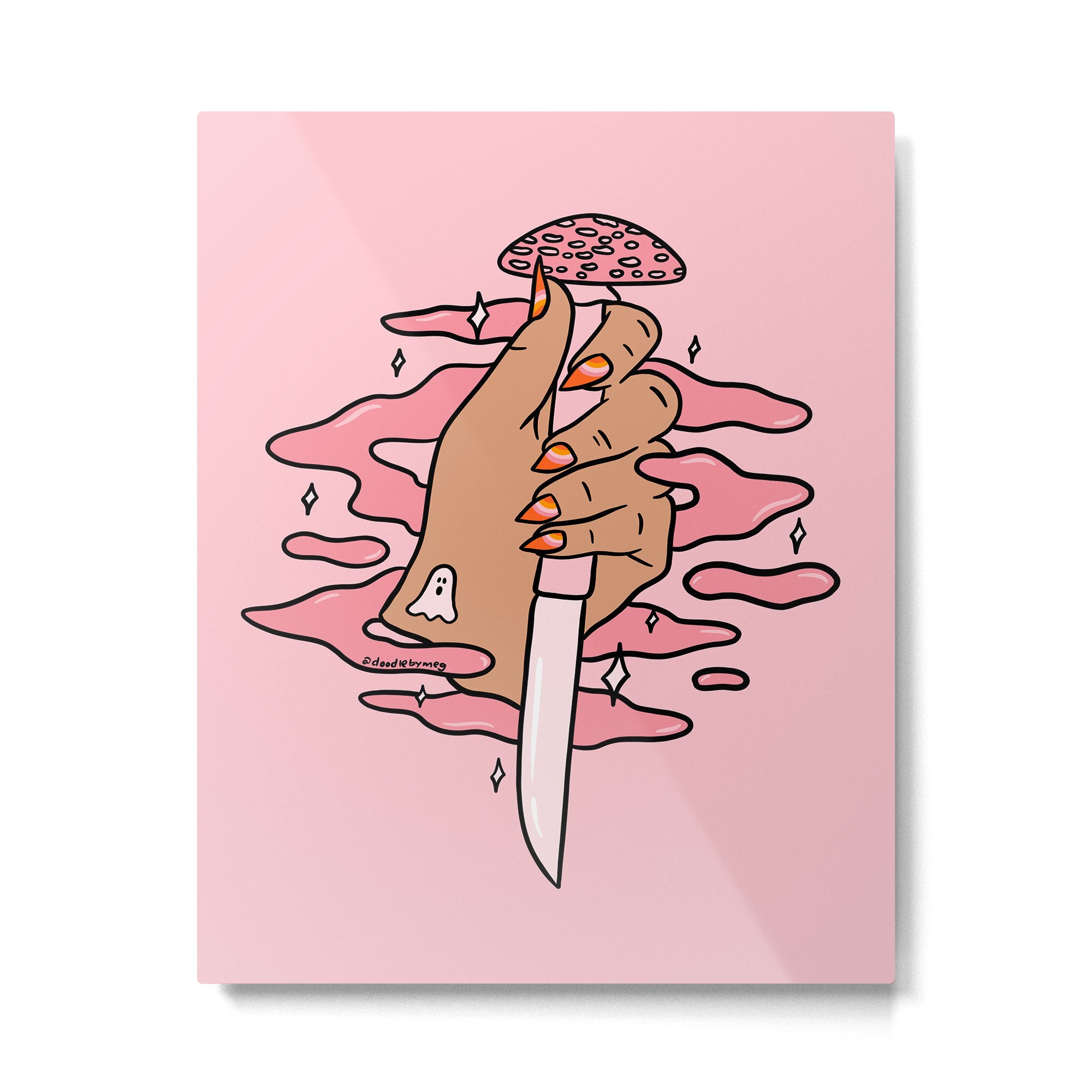 Mushroom Dagger Metal Print Gallery Image 6