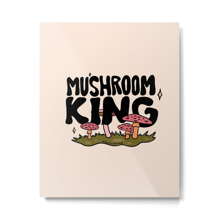 Mushroom King Metal Print Gallery Image 1