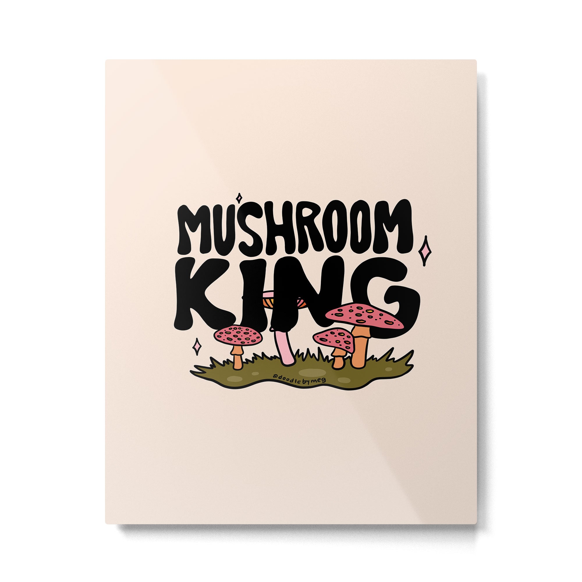 Mushroom King Metal Print Gallery Image 6