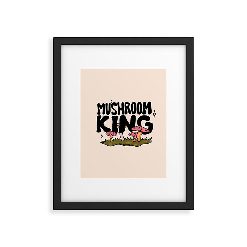 Mushroom King Framed Art Print Gallery Image 6