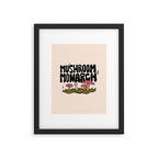 Mushroom Monarch Framed Art Print Gallery Image 6