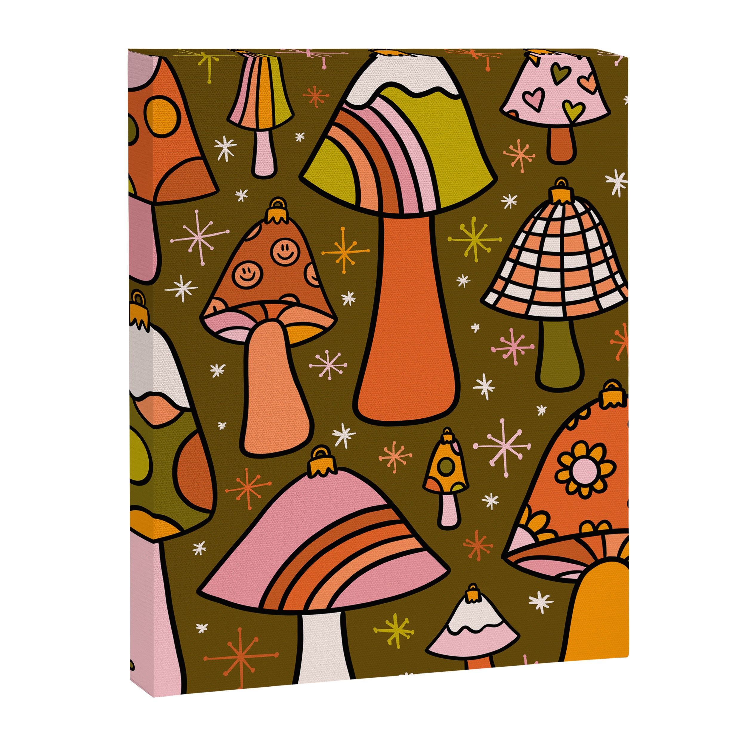 Mushroom Ornaments Canvas Print Gallery Image 8