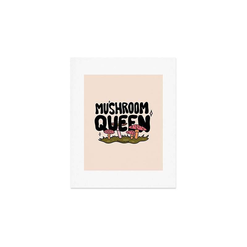 Mushroom Queen Art Print Gallery Image 1