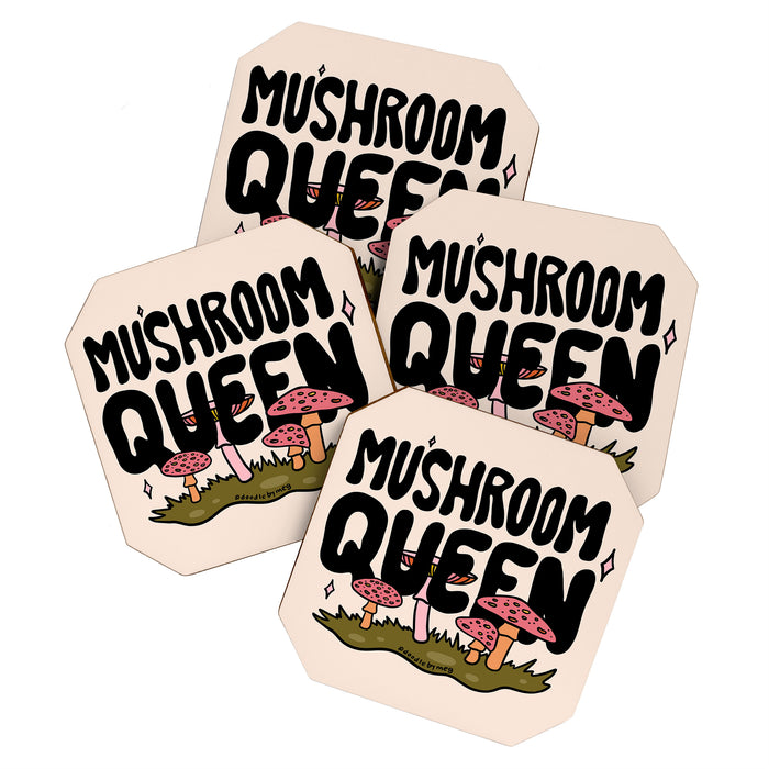 Mushroom Queen Coaster Gallery Image 1