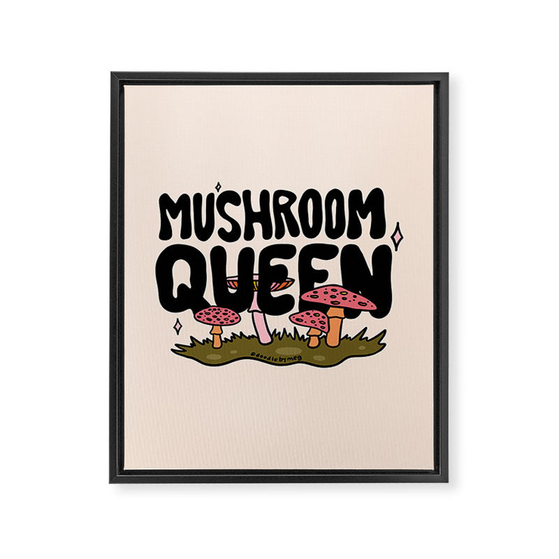 Mushroom Queen Framed Canvas Print Gallery Image 8