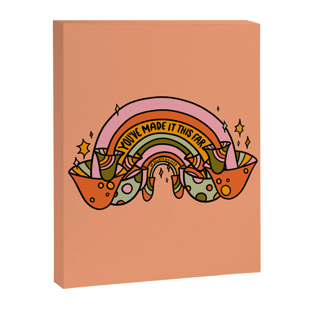 Mushroom Rainbow Canvas Print Gallery Image 8
