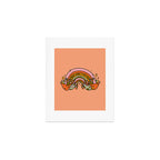 Mushroom Rainbow Art Print Gallery Image 1