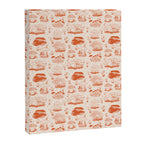 Mushroom Toile in Orange Canvas Print Gallery Image 8
