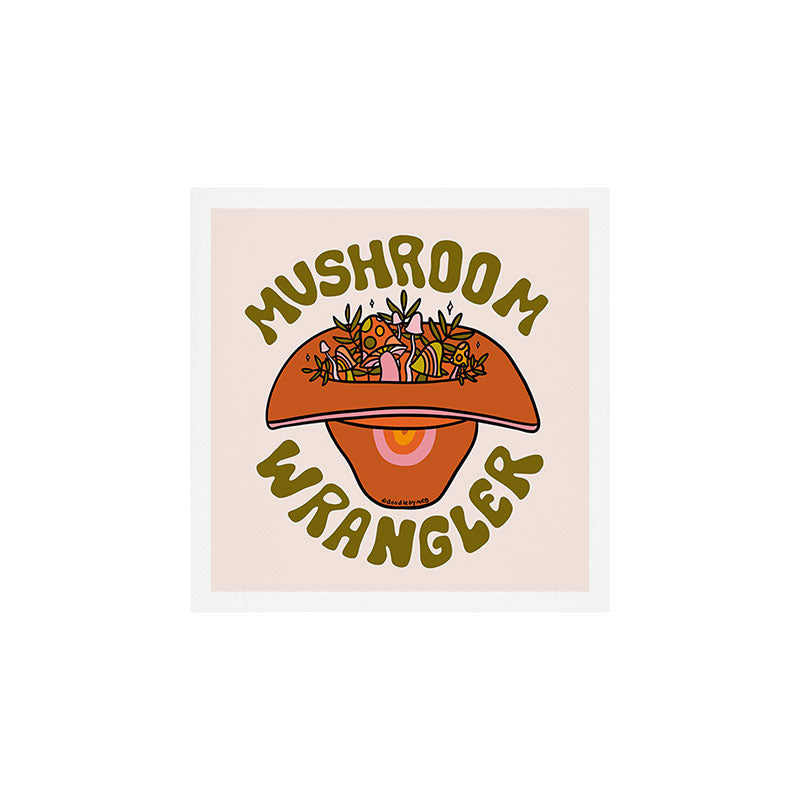 Mushroom Wrangle Art Print Gallery Image 1