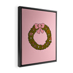 Mushroom Wreath Framed Canvas Print Gallery Image 2