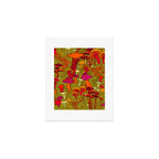 Mushrooms in the Forest Art Print Gallery Image 1