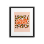 Mushrooms Make Me Happy Framed Art Print Gallery Image 6