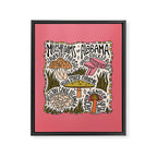 Mushrooms of Alabama Framed Canvas Print Gallery Image 8