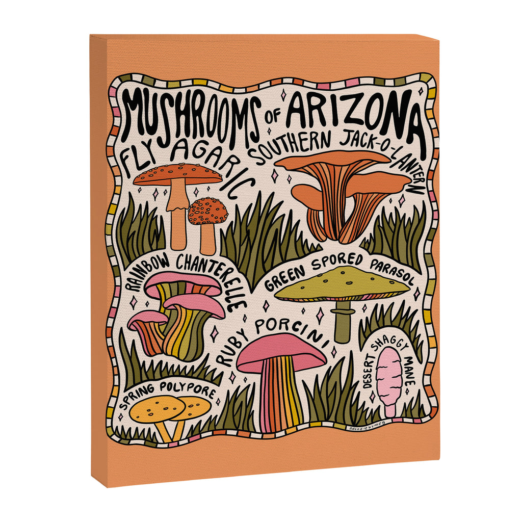 Mushrooms of Arizona Canvas Print Gallery Image 8