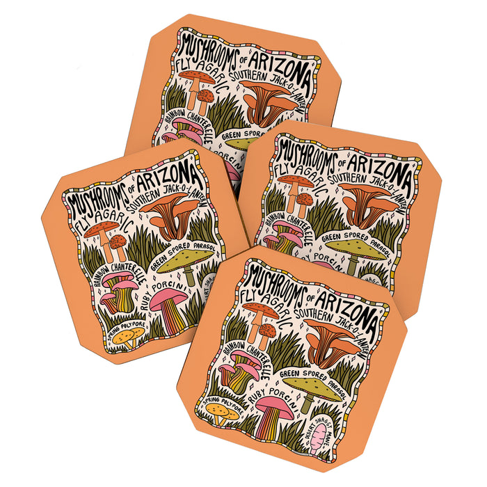 Mushrooms of Arizona Coaster Gallery Image 1