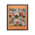 Mushrooms of Arizona Framed Canvas Print Gallery Image 8