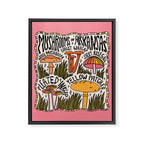 Mushrooms of Arkansas Framed Canvas Print Gallery Image 8
