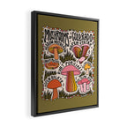 Mushrooms of Colorado Framed Canvas Print Gallery Image 2
