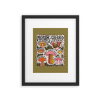 Mushrooms of Colorado Framed Art Print Gallery Image 6