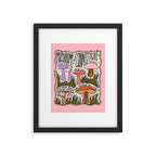 Mushrooms of Connecticut Framed Art Print Gallery Image 5