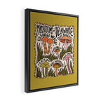 Mushrooms of Delaware Framed Canvas Print Gallery Image 2